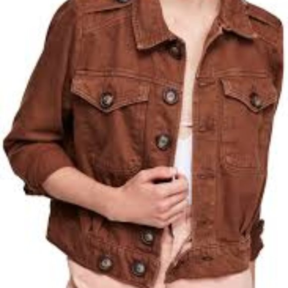 Free People Jackets & Blazers - Sale 🍀Free People Eisenhower Denim Jacket